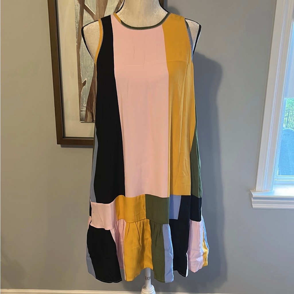 Nwt Patchwork Dress Medium